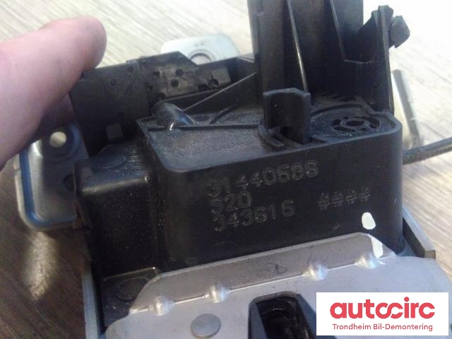 Baklukelås til Volvo XC90 2015-2025 (Type II)  (MED SOFTCLOSE MOTOR|31440586|32149889|)