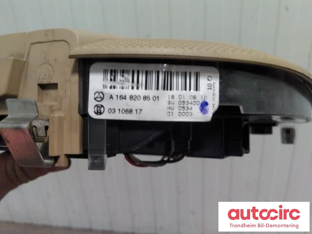 Taklyspanel til Mercedes ML 2005-2011 (W164) (W164) (DELPHI|A1648208501|)
