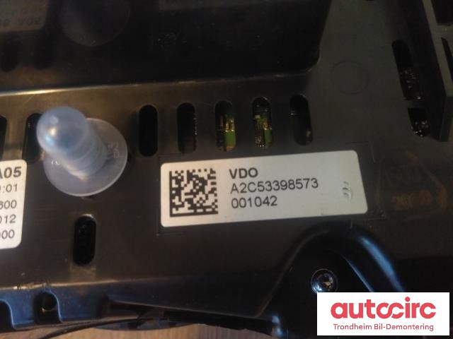 Instrumentpanel til Porsche Panamera 2009-2017 (Type I) (970) (970) (VDO|97064115406|97064115404|97064115408| 97064115409| 970 641 154 04| 970 641 154 08| 970 641 154 09| 970 641 154 04 A05| 970 641 154 08 A05| 970 641 154 09 A05)