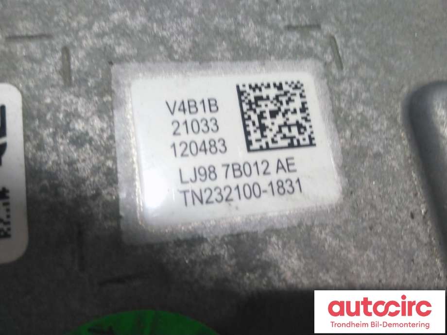 Motor elbil bak til Ford Mustang Mach-e 2020-->>  (FOMOCO|LJ9P-7C629-AE| SVLJ98-7B012-AB| LJ9P-7P500-AF| LJ98-7B012-AE|2510312| 2523134|)