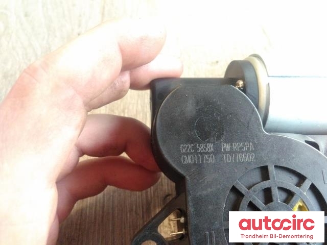 Ruteheis, kun motor, venstre bak til Mazda 6 2002-2008 (Type I)  (..|G22C5858X|PW-RP5PA|G22C-58-58XF)