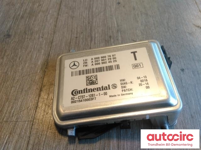 Parkeringskamera foran til Mercedes CLA 2013-2019 (C117) (C117) (CONTINENTAL|A0009007607|A2C7371281100|A0009000109)