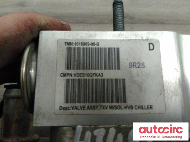 Aircondition diverse til Mercedes B-Klasse, electric drive 2014-2018 (W242) (W242) (MODINE|1017169-00-B|1E006845|A2428302500)
