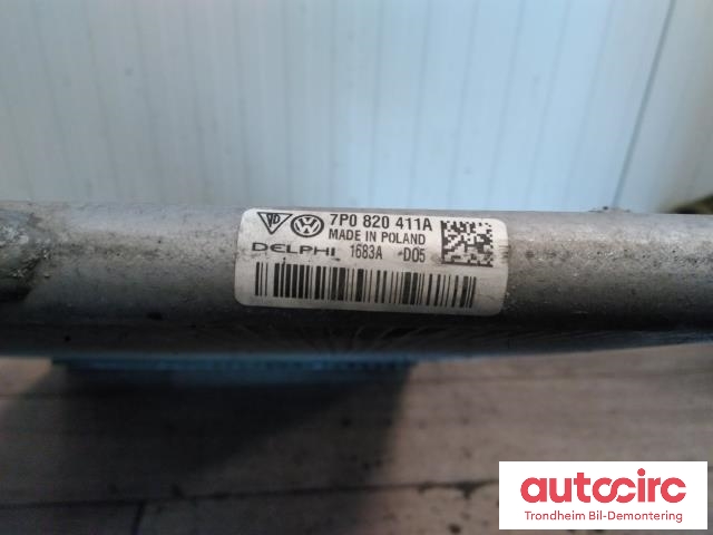 Aircondition radiator til Porsche Cayenne 2010-2017 (92A) (92A) (DELPHI|7P0820411A|1683A|95857311102)