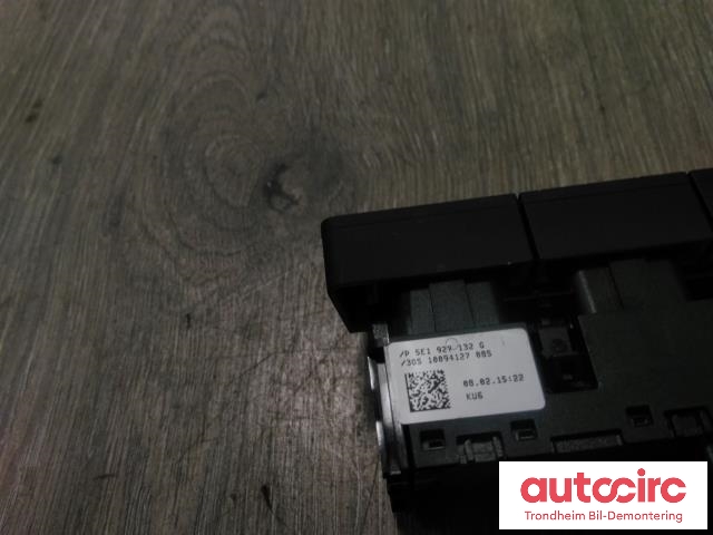 Bryter diverse til Škoda Octavia 2013-2016 (Type III, Fase 1)  (..|5E1927132G|5E1927132G WHS|)