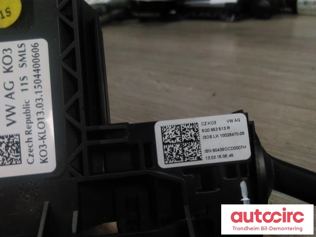 Bryter combi til Škoda Octavia 2013-2016 (Type III, Fase 1)  (..|5Q0953507AC|5Q0953513R|)