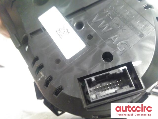 Instrumentpanel til Škoda Octavia 2013-2016 (Type III, Fase 1) (VDO|5E0920751|A2C87374400|)