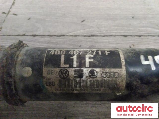 Drivaksel venstre foran, bensin/automat til Audi A6 2001-2004 (Type II, Fase 2) (C5) (C5) (...|4B0407271F|4B0407451GX|)