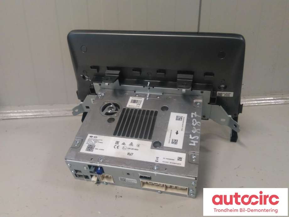 Bilstereo navigasjon til Hyundai Ioniq Electric 2019-->> (Fase 2)  (INFINITY|96560-G7230VCS|96560G7230VCS|IAH1433AELE)