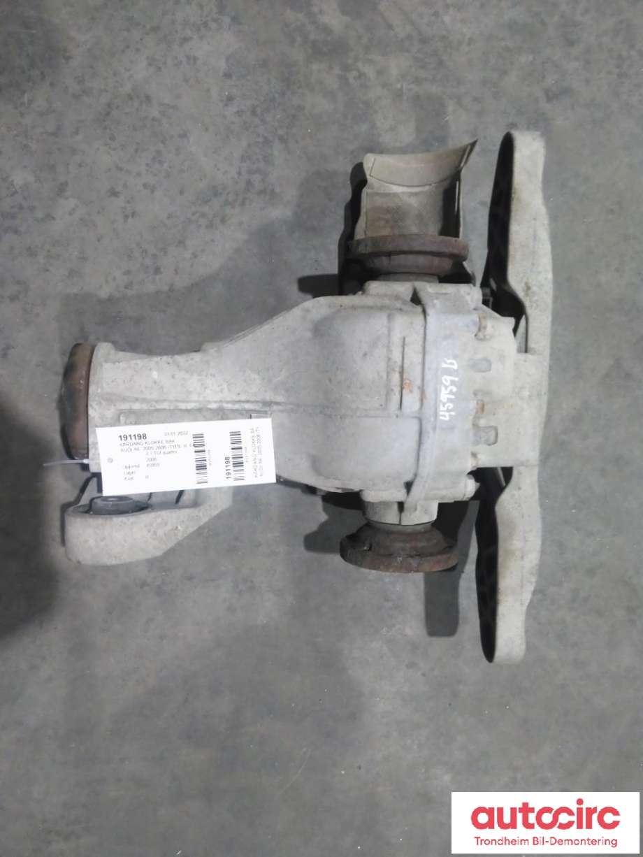 Kardang klokke bak til Audi A6, 2005-2008 (Type III, Fase 1) (C6) (C6) (ZF|0AR500043C)