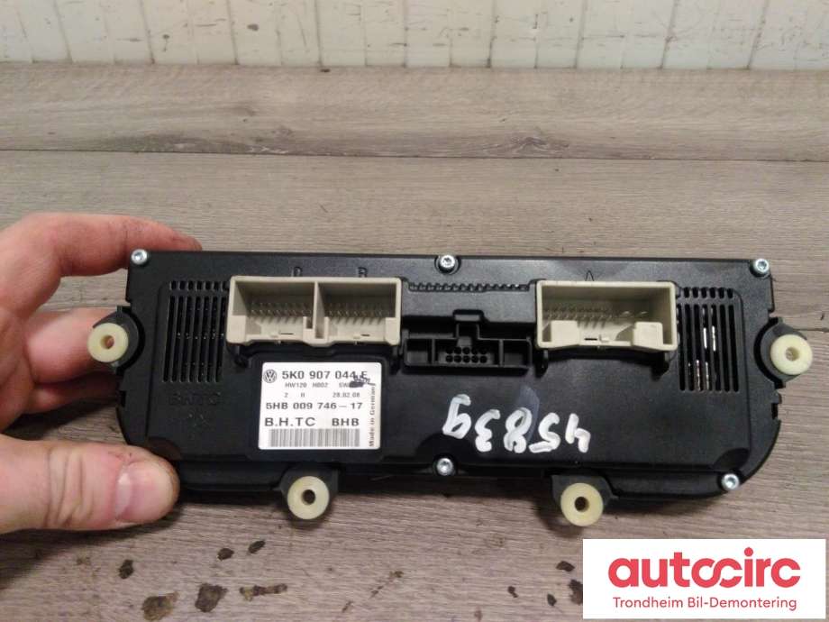 Varmeapparat betjening til VW CC 2008-2012 (PASSAT CC) (PASSAT CC) (BHTC|5K0907044E|5K0907044AP|5K0 907 044 AP)