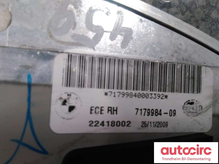 Baklykt høyre ytre til BMW X6 2008-2014 (E71/E72) (E71/E72) (HELLA|7179984|63217179984|)