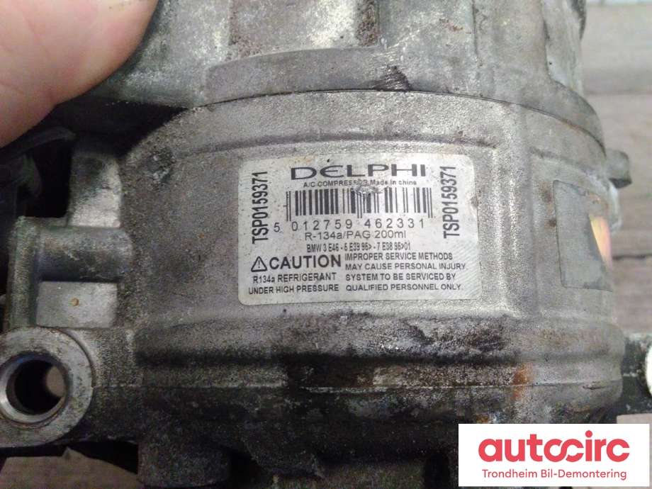 Aircondition kompressor til BMW 7-Serie 1993-2001 (E38) (E38) (DELPHI|TSP0159371|6910459|64526910459)