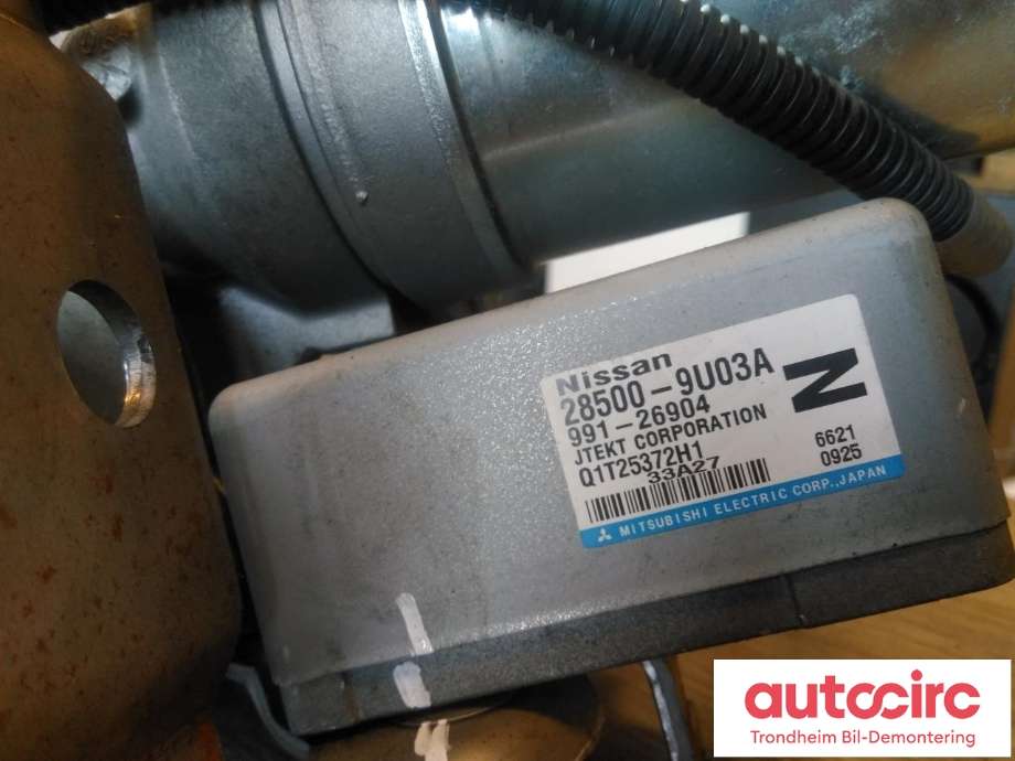 Rattaksel elektrisk servo til Nissan Note 2006-2013 (Type I) (..|488109U11A|28500-9U03A|48820BH00A)