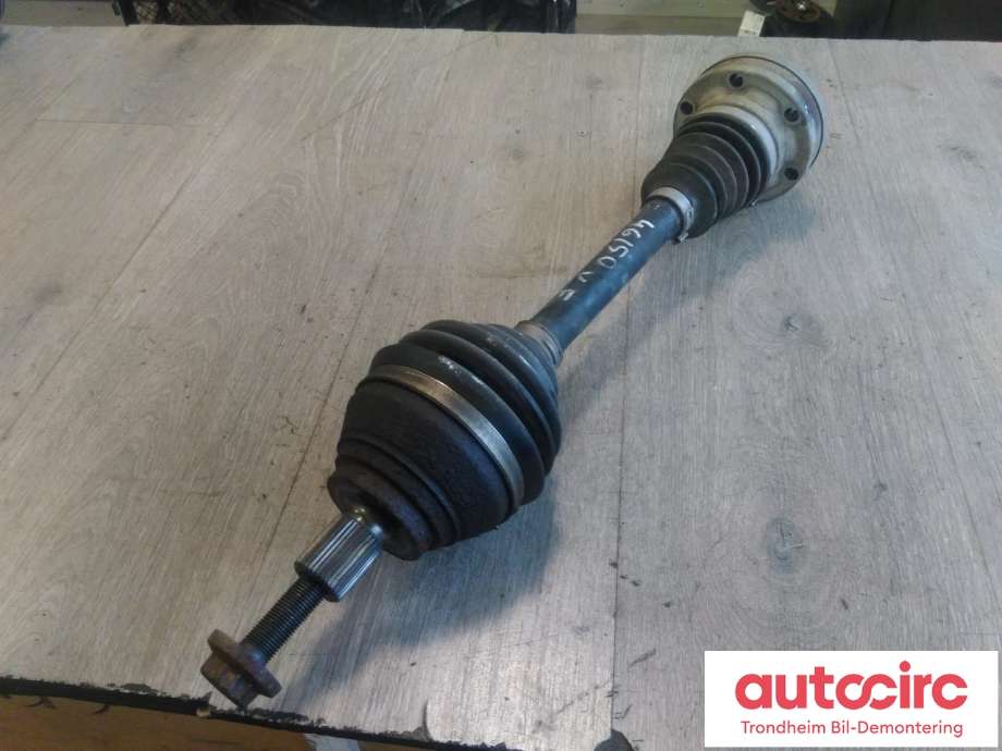 Drivaksel venstre foran, diesel/manuell til VW Tiguan, 2011-2016 (Type I, Fase 2)  (5N0407763D)