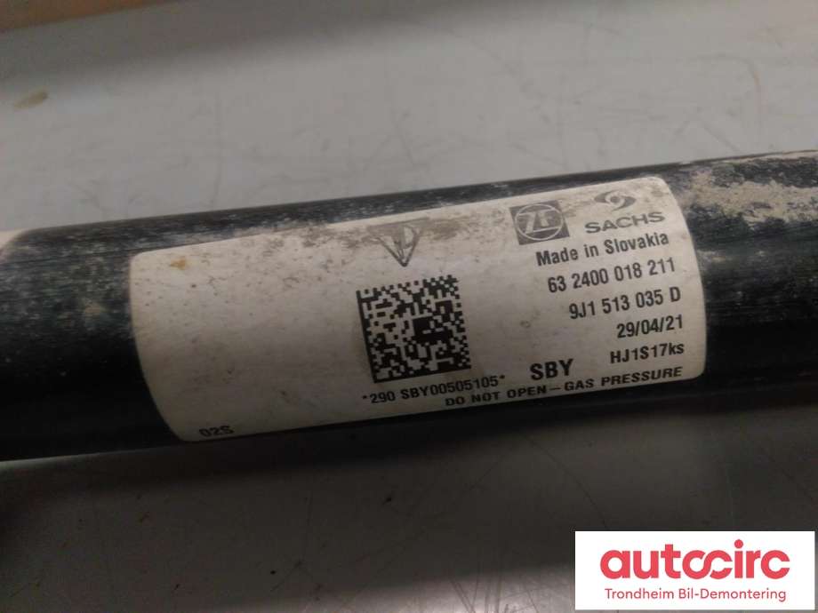 Støtdemper bak til Audi e-tron GT 2021-->> (..|9J1513035D|9J1 513 035 D|632400018211)