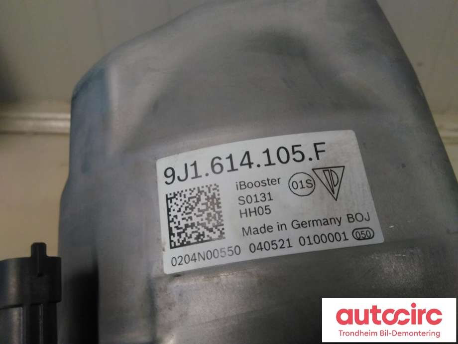Bremsekraft-forsterker til Audi e-tron GT 2021-->>  (BOSCH|9J1614105F|9J1 614 105 F|0204N00550| 0204852045)