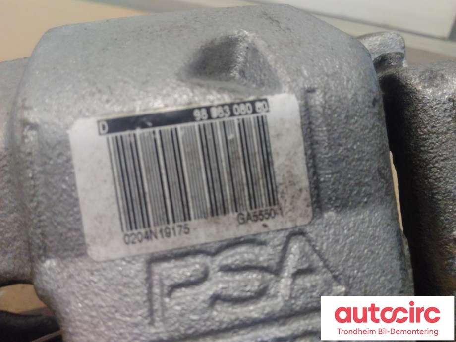Bremsecaliper høyre foran til Peugeot e-208 2019-->>  (..|1681371480|)