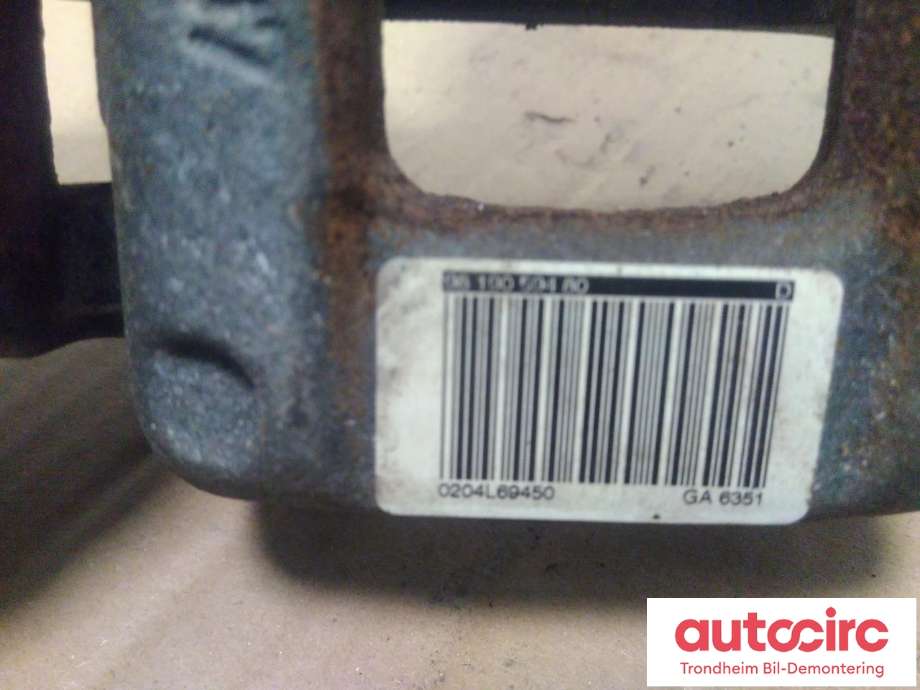Bremsecaliper høyre bak, elektrisk til Peugeot e-208 2019-->>  (..|1608998980|9819059480|)