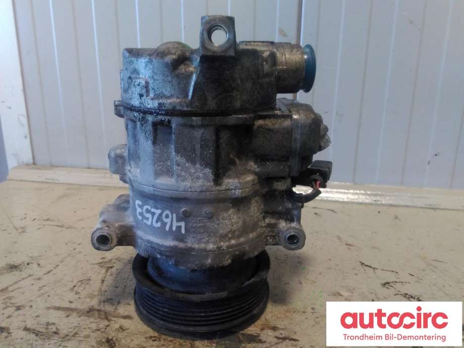 Aircondition kompressor til Audi A8 2010-2013 (Type III, Fase 1) (DENSO|4H0260805E|447150-1763|6SEU14C)