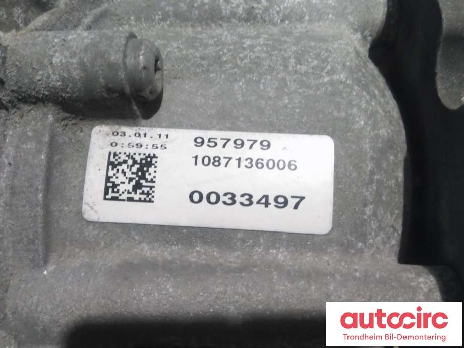 Girkasse 4WD komplett automat til Audi A8 2010-2013 (Type III, Fase 1) (ZF/GRUENER|0BK300039E||MXU)