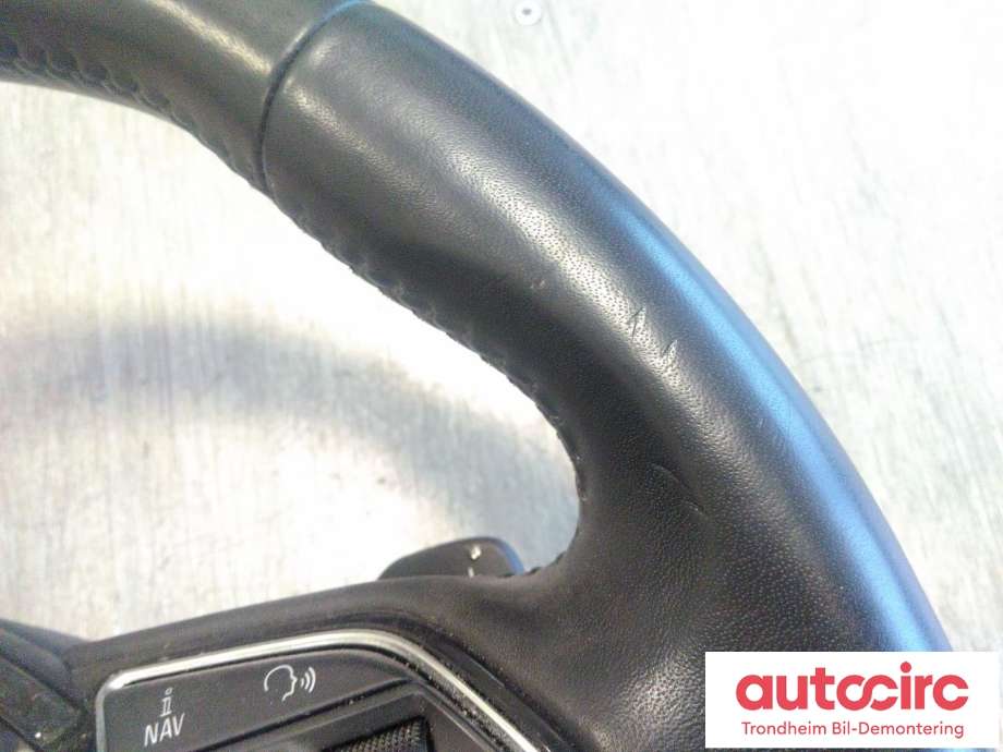 Ratt til Audi A8 2010-2013 (Type III, Fase 1)  (UTEN AIRBAG|4H0419091AE|4H0419091AE CJM|4H0419091AE INU| 4H0419091AR INU)