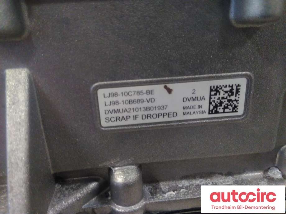 Batterilader (OBC - On Board Charger) til Ford Mustang Mach-e 2020-->>  (..|LJ98-10C785-BE|2581782|LJ98-10C785-WC| LJ98-10B689-VD)