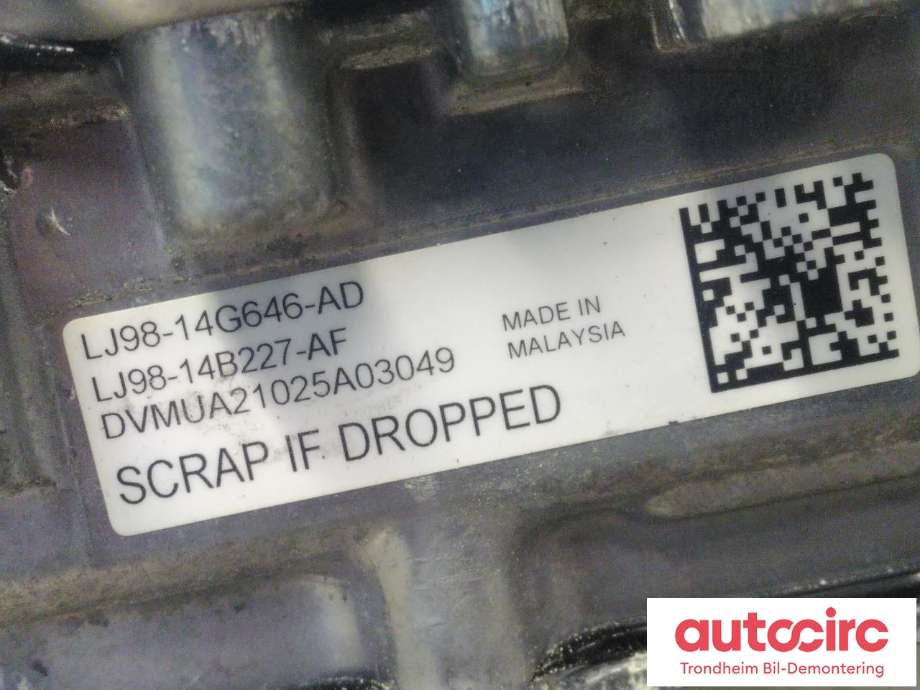 DCDC converter elbil til Ford Mustang Mach-e 2020-->>  (..|LJ98-14G646-AD|2489774|LJ98-14B227-AF)