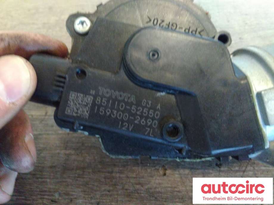 Viskermotor frontrute til Toyota Urban Cruiser 2009-2014  (..|85110-52550|8511052550|159300-2690)