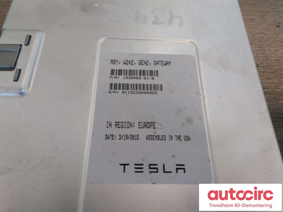 Styreenhet diverse til Mercedes B-Klasse, electric drive 2014-2018 (W242) (W242) (...|A2429007801|A2429018800|1039465-01-B)