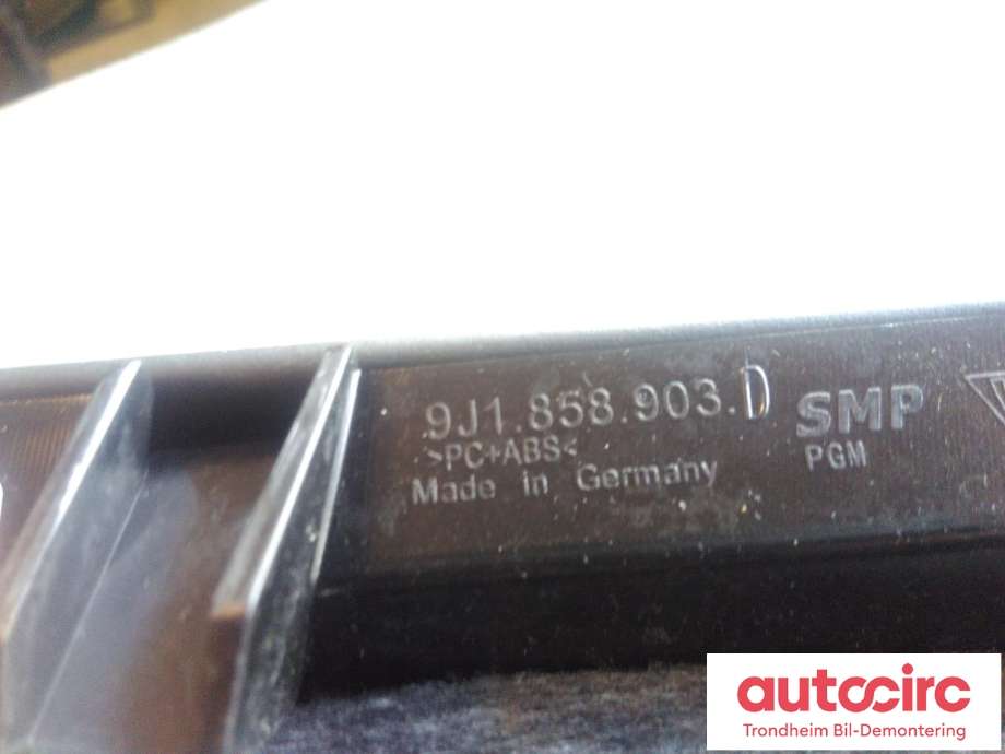 Dashbord diverse til Porsche Taycan 2019-->> (DEKSEL UNDER RATT|9J1858903E|9J1858903E A11|)