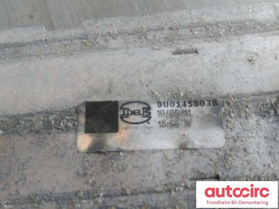 Intercooler til Audi Q3 2011-2014 (Type I, Fase 1) (AUDI|8U0 145 803 B|)