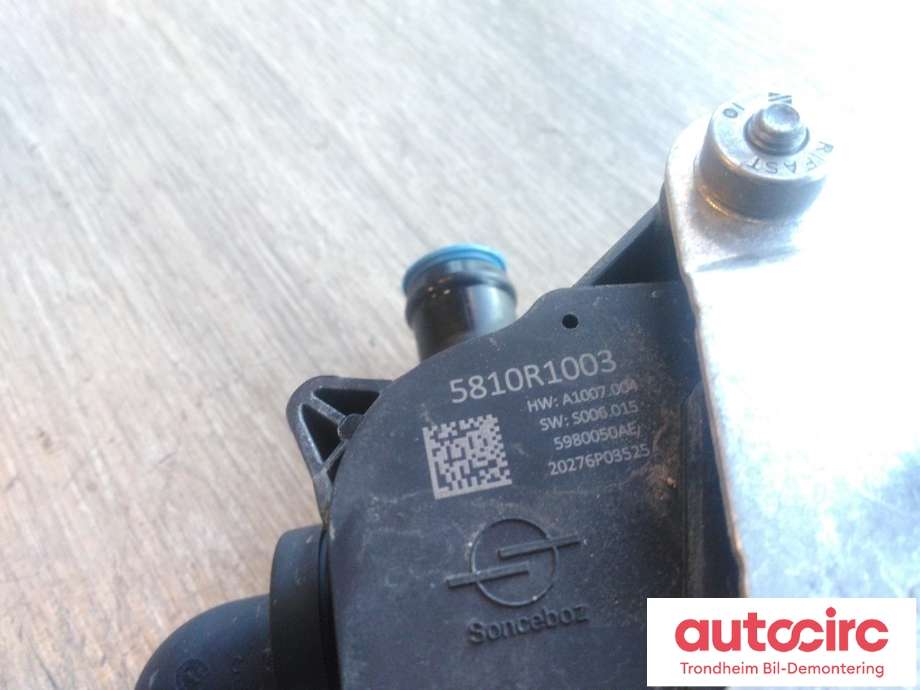 Ventil vann til Porsche Taycan 2019-->> (..|9J1963375J|5810R1003|)