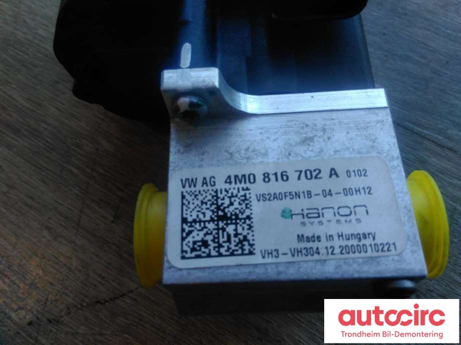Aircondition diverse til Porsche Taycan 2019-->>  (HANON SYSTEMS|4M0816702A|PAB816702|)