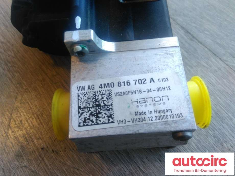 Aircondition diverse til Porsche Taycan 2019-->>  (HANON SYSTEMS|4M0816702A|PAB816702|)