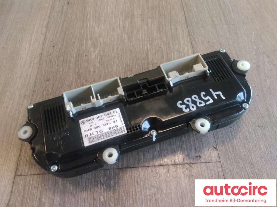 Varmeapparat betjening til VW Sharan 2010-->> (Type II)  (BHTC|5K0907044FL|5HB009747-21|5K0 907 044 FL)