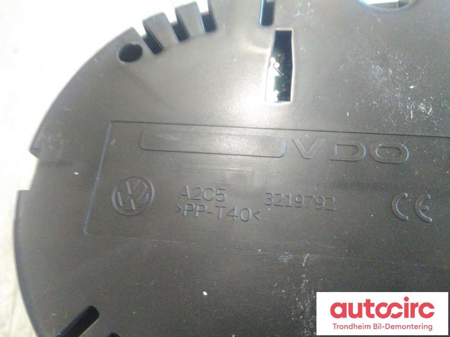 Instrumentpanel til VW Sharan 2010-->> (Type II)  (VDO|7N0920870E|A2C53411891|7N0 920 870 E)