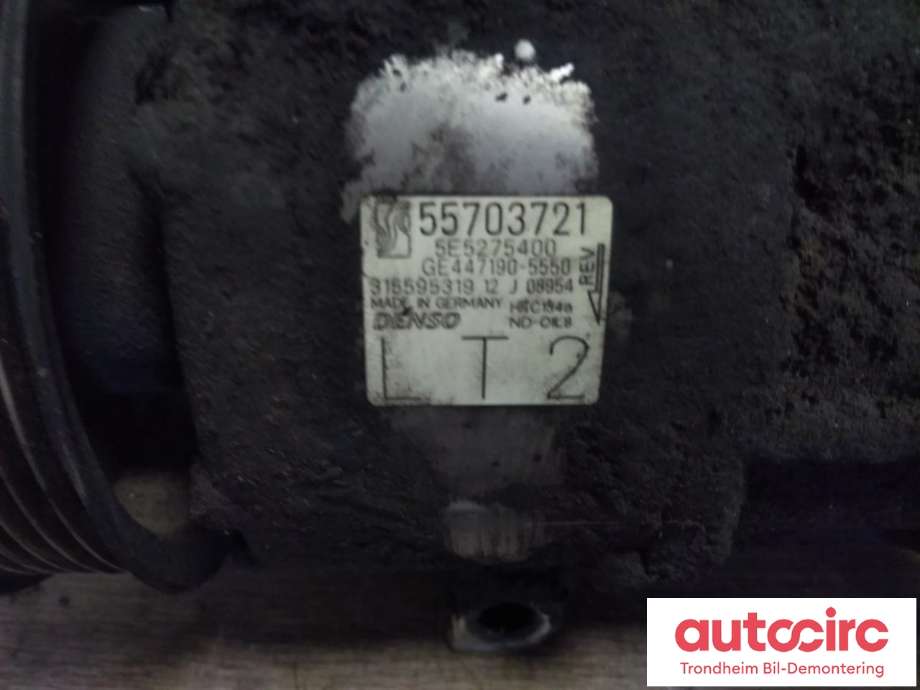 Aircondition kompressor til Opel Corsa D 2006-2014  (DENSO|55703721|93190815|95516233)