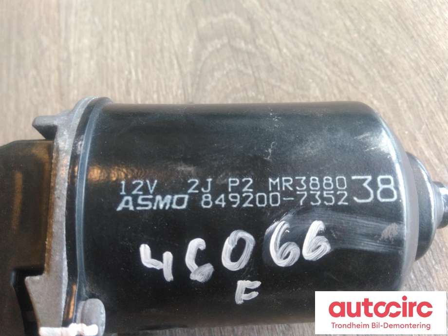Viskermotor frontrute til Mitsubishi Pajero 2007-2016 (Type IV, Fase 1)  (ASMO|MR388038|849200-7352)