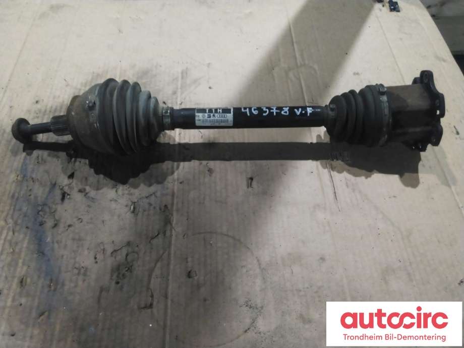 Drivaksel venstre foran, bensin/automat til Audi A6 2005-2008 (Type III, Fase 1) (C6) (C6) (VAG|4F0407271H|4F0407451BX|4F0 407 271 H)