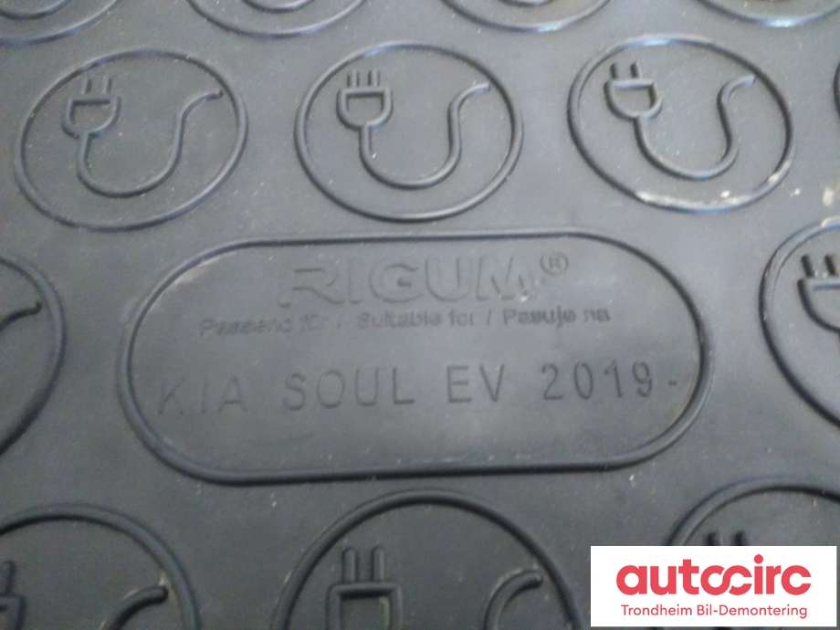Bagasjerom teppe/gulvplate til Kia e-Soul 2019-->> (Type III)  (RIGUM|)