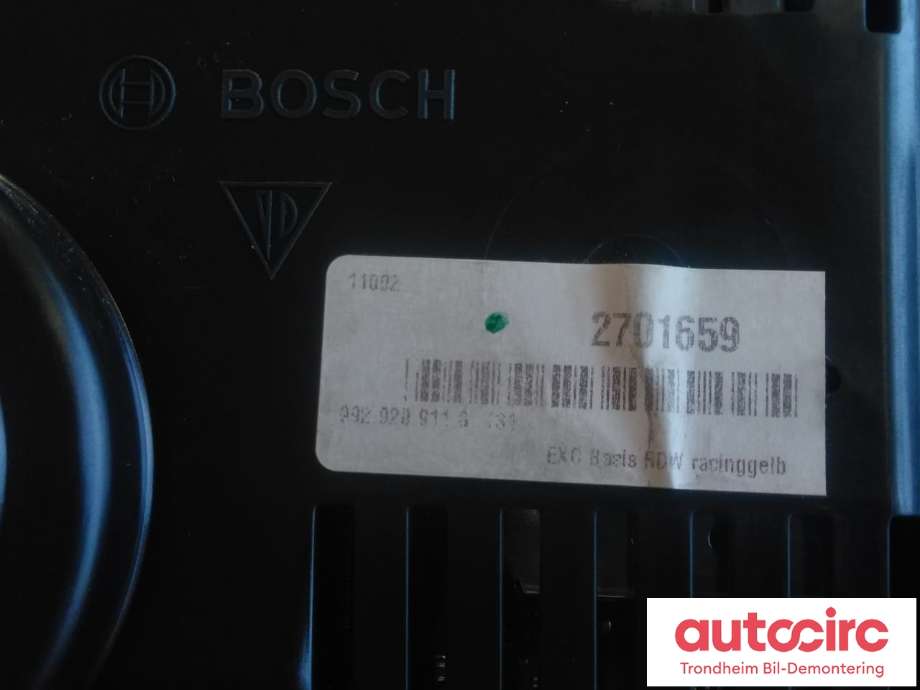 Instrumentpanel til Porsche 911 2019-->> 992 992 (BOSCH|992920911G|992920911F|992920911F 1S1| 992920911J 1S1| 0263757322)