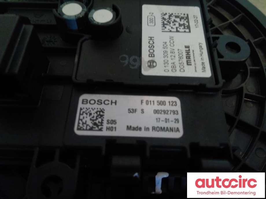 Varmeapparat motor til Volvo V90 / V90 CC / S90 2016-->> (BOSCH|F011500123|0130309504|31497372)