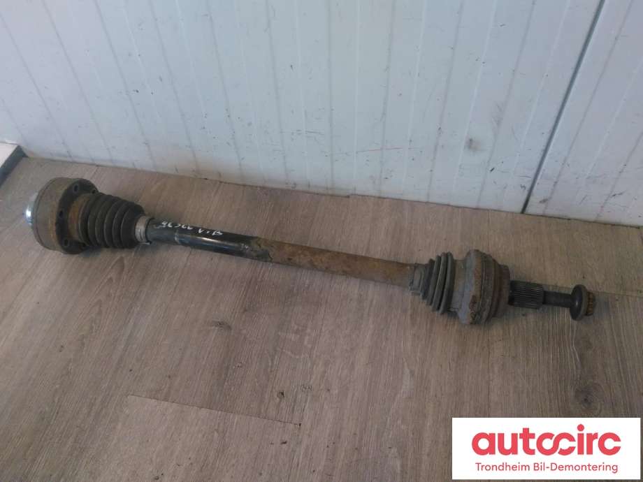 Drivaksel venstre bak, diesel/manuell til Audi A3, 2012-2016 (Type III, Fase 1)  (..|5Q0501203A)
