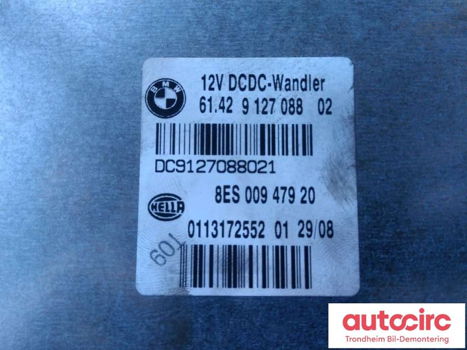 Styreenhet diverse til BMW 3-Serie 2005-2011 (E90/E91/E92/E93) (E90/E91/E92/E93) (HELLA|9127088|61429127088|61429253208)