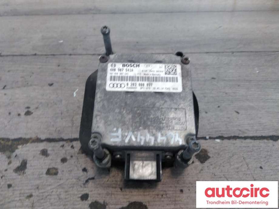 Sensor radar til Audi A8 2010-2013 (Type III, Fase 1)  (BOSCH|4H0907541A|0203000097|)