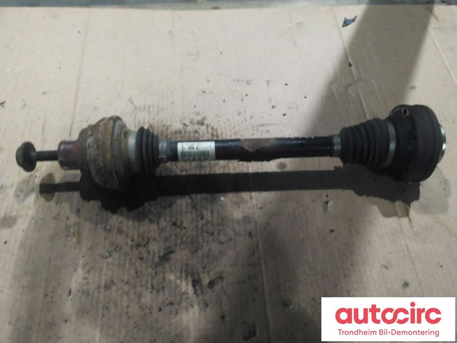 Drivaksel høyre bak, diesel/automat til Audi A8, 2010-2013 (Type III, Fase 1) (VAG|4H0501204C)