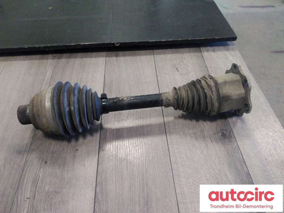 Drivaksel høyre foran, diesel/automat til Audi A8, 2010-2013 (Type III, Fase 1) (..|4H0407271G)