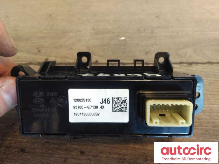 Bryter diverse til Hyundai Ioniq Electric 2016-2019 (Fase 1)  (93700-G7130||93700G7130)