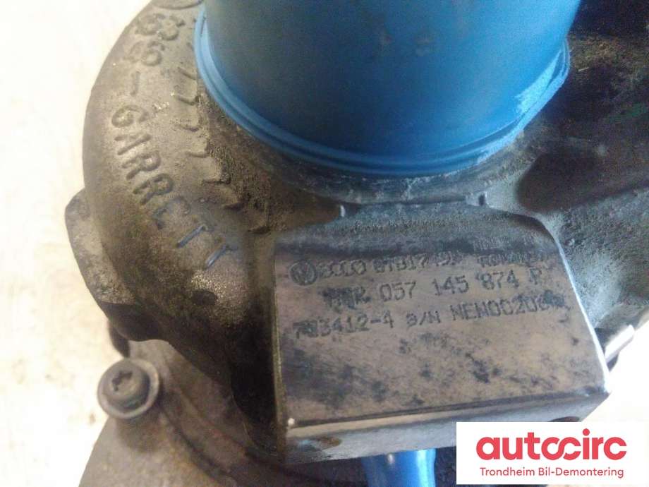 Turbo til Audi A8 2010-2013 (Type III, Fase 1)  (GARRETT HØYRE TURBO|057145874P|057 145 874 P|783412-4)